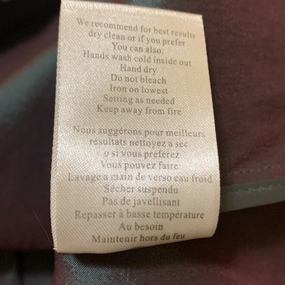 Samuel Dong v neck satin top with fold detail neckline NWT - Picture 16 of 16